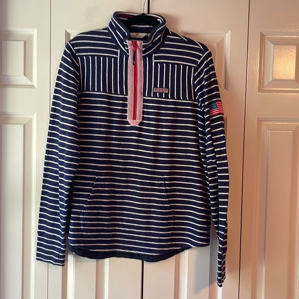 Vineyard Vines Americana Relaxed Stripe Shep Shirt